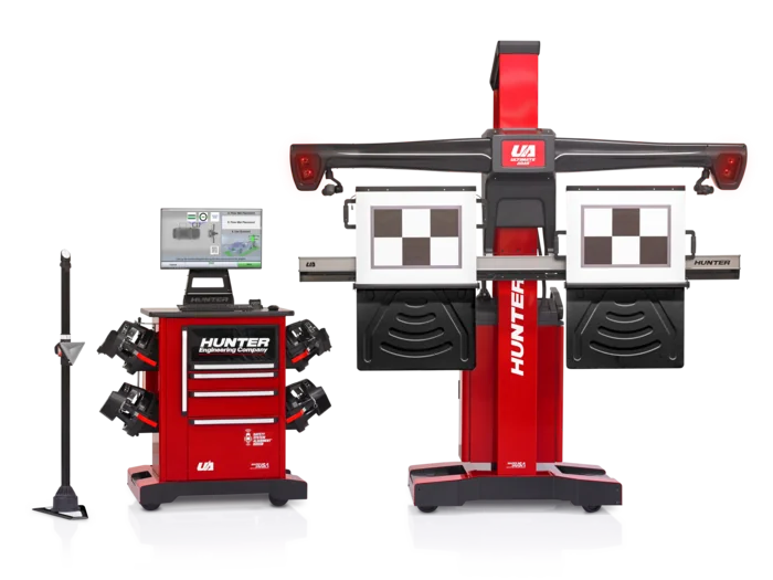 Hunter Ultimate ADAS calibration system with targets