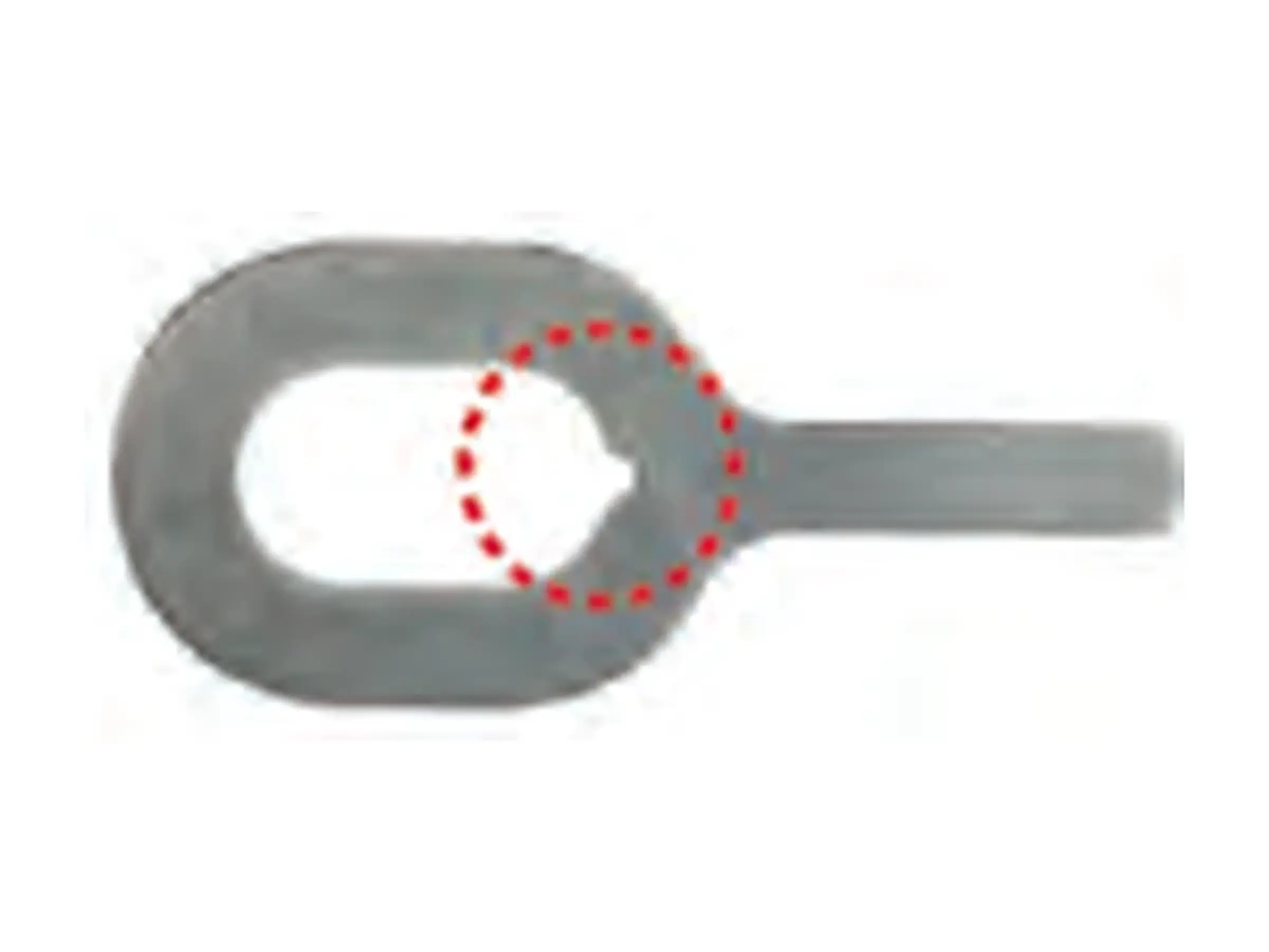 Pro Spot Twisted AlMgSi Pull Keys, 1.5 mm, part number 84-1019